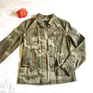 Camouflage | Aqua Jacket